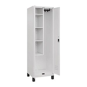 CP Putzmittelschrank Classic Plus 080110-00 S10035 verkehrsweiß 4 Fachböden 60,0 x 50,0 x 195,0 cm, aufgebaut, 1 St.