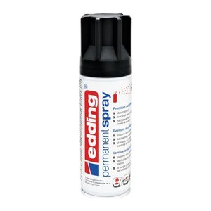 edding 5200 Acrylspray Sprühfarbe tiefschwarz matt, 1 St.