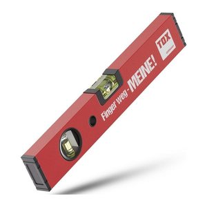 TOX Wasserwaage Finger weg - MEINE! 009790014, Aluminium 30 cm