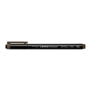 Tombow MONOdrawing Fineliner braun 0,35 mm, 1 St.