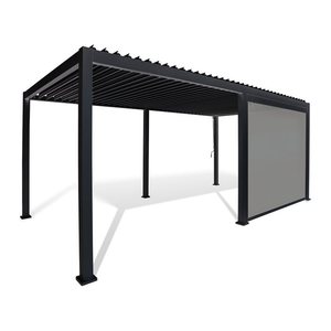 barths Seitenrollo für Terrassenüberdachung Cadiz anthrazit 265,0 x 240,0 cm
