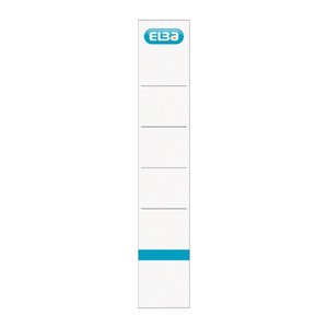 ELBA Ordneretiketten weiß für 5,0 cm Rückenbreite, 10 St.