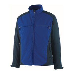 MASCOT® Herren Softshelljacke DRESDEN kornblau, schwarz Größe M