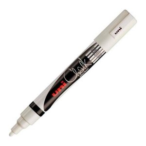uni-ball uni Chalk PWE-5M Kreidemarker weiß 1,0 - 2,0 mm, 1 St.