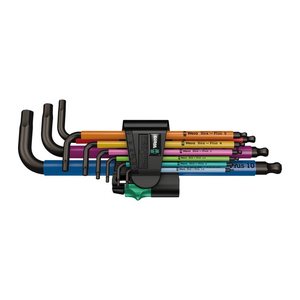 Wera Sechskantschlüssel-Satz BlackLaser 05073593001 9-teilig