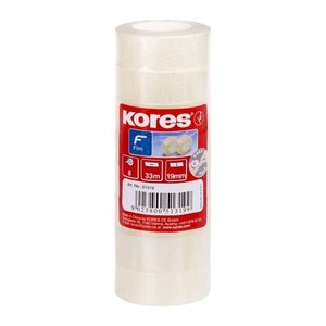 Kores® Tower Klebefilm transparent 19,0 mm x 33,0 m 8 St.