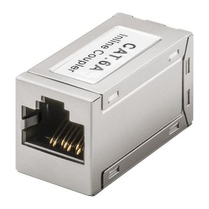 goobay  RJ46/RJ45 CAT 6A LAN-Adapter, 1 St.