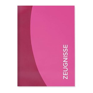 ROTH Zeugnismappe DIN A4, 12 Hüllen pink, 1 St.