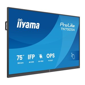 IIYAMA 189.3cm(75") TN7505A-B1AG Multi-Touch 2xHDMI+DP+USB-C (Speditionsversand)
