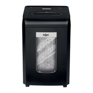 Rexel ProMax RSX1538 Aktenvernichter mit Partikelschnitt P-4, 4 x 40 mm, bis 15 Blatt, schwarz