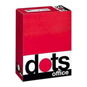 dots Thermo-Bindemappen weiß Hochglanzkarton für 20 - 30 Blatt, 100 St.