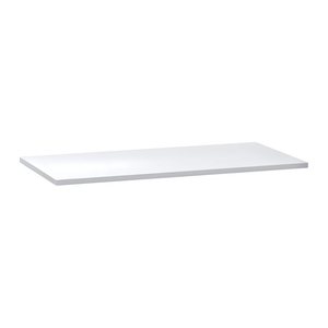 Holz-Tischplatte – 1200 x 600 x 25 mm – in Grau, Weiß, Ahorn & Buche