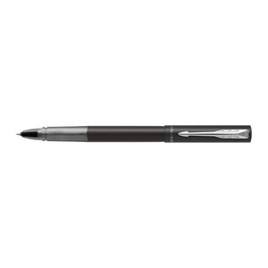 PARKER Vector XL Rollerball Tintenroller schwarz/silber 0,35 mm, Schreibfarbe: schwarz, 1 St.
