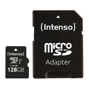 Intenso Speicherkarte microSDXC-Card PREMIUM, 128 GB, 1 St.