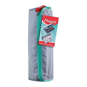 maped Schlampermäppchen XXL Basic lila/weiß, 23,0 x 9,0 cm