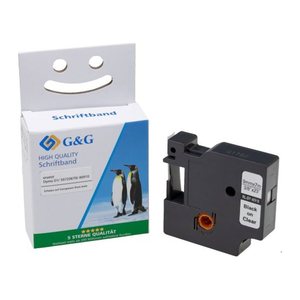 G&G Schriftband kompatibel mit Dymo D1/ S0720670/ 40910
