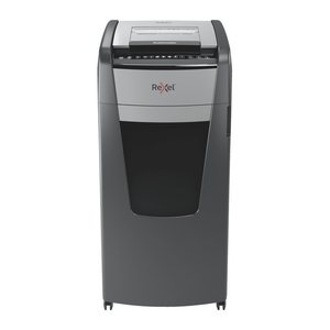 AKTION: Rexel Optimum AutoFeed+ 600X Aktenvernichter mit Partikelschnitt P-4, 4 x 28 mm, bis 600 Blatt, schwarz mit 150 Euro CashBack