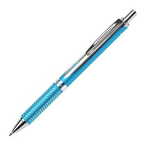 Pentel EnerGel BL407 Gelschreiber blau/silber 0,35 mm, Schreibfarbe: schwarz, 1 St.