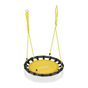 relaxdays Nestschaukel gelb 80,0 cm