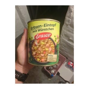 Erasco Erbsen mit Würstchen Eintopf 800,0 g, 1 St.