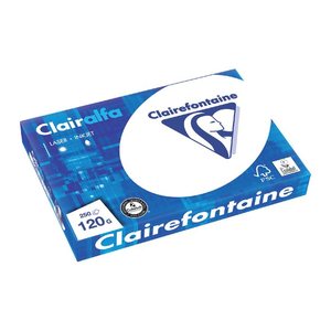 Clairefontaine Kopierpapier Clairalfa DIN A4 120 g/qm 250 Blatt