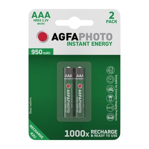 AgfaPhoto Akku Instant Energy AAA HR03 950mAh 2St.