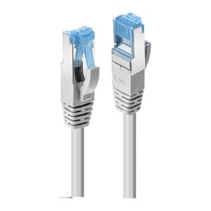 LINDY Patchkabel Cat.6A S/FTP TPE, grau 0,3m