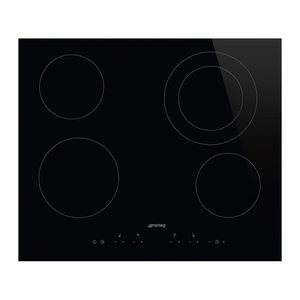 SMEG Elektro-Kochfeld SE364ETD bk
