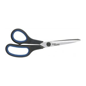 DAHLE Linkshänder-Schere Office Comfort-Grip schwarz-blau 14,0 cm