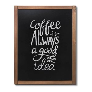 Showdown® Displays Kreidetafel Natura 70,0 x 90,0 cm Natural Wood