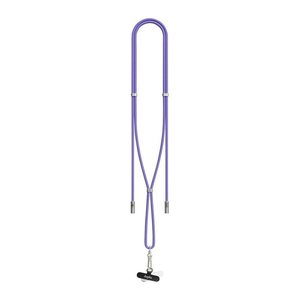 Aqiila® LANYARD Handykette Ladekabel lila, Kabellänge: 0,3 - 1,5 m, 60 Watt