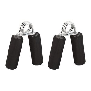 relaxdays Fingertrainer schwarz, silber