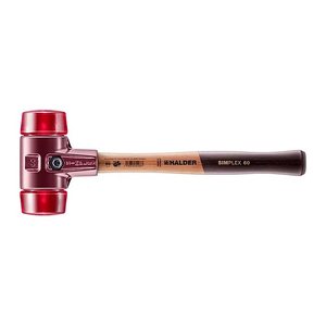 HALDER SIMPLEX Schonhammer Ø 60 mm Kopf: Plastik