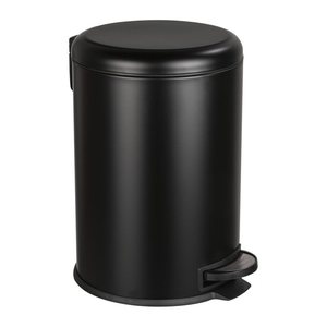 WENKO Leman Mülleimer 20,0 l schwarz, 1 St.