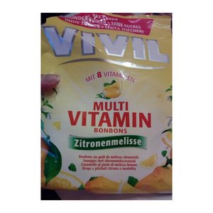 VIVIL® Zitronenmelisse ohne Zucker Bonbons 33 St./ 120,0 g, 1 Pack