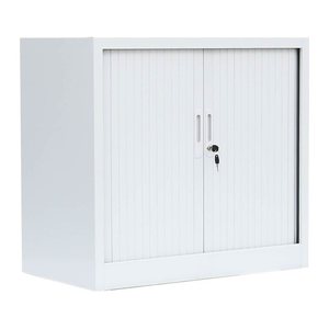 LÜLLMANN Schiebetürenschrank, 555087 signalweiß 1 Fachboden 80,0 x 45,7 x 75,0 cm