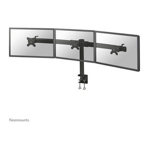 Neomounts Monitor-Halterung FPMA-D700D3 schwarz für 3 Monitore, Tischklemme