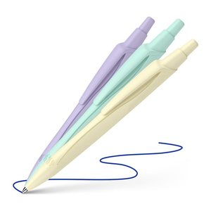 Schneider Kugelschreiber Reco Pastell farbsortiert, Schreibfarbe: blau, 3 St.