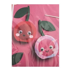folia Wackelaugen farbsortiert LASHES SIZE L Ø 30,0 mm, 6 St.
