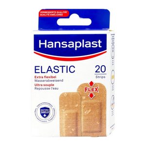 Hansaplast Pflaster ELASTIC mittelbeige 47086, 20 St.