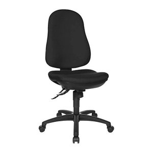 Topstar Bürostuhl Support SY, 8550 G20 Stoff schwarz, Gestell schwarz