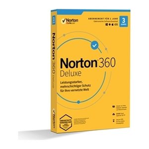 Norton 360 Deluxe Sicherheitssoftware Vollversion (PKC)
