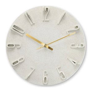 hama Wanduhr Korfu beige Weizenstroh, Ø 30,0 cm