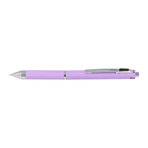 ONLINE® 4-Farben-Kugelschreiber Multipen lila, Schreibfarbe: rot, blau, schwarz, grau, 1 St.