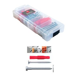 TOX L-BOXX Micro Allround TRI 6/10 094901803 Dübel- und Schrauben-Sortiment, 130-teilig