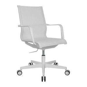 Topstar Bürostuhl Sitness Life 40, FY43BA GY3H Stoff weiß, Gestell weiß