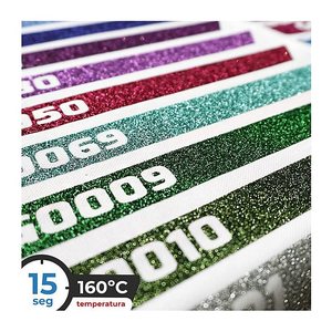 Siser® Glitzer Transferfolien für Schneideplotter gold 30,0 x 50,0 cm,  1 Rolle