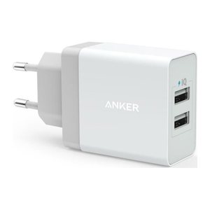 ANKER PowerPort2 Ladeadapter schwarz, 24 Watt