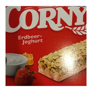 CORNY Erdbeer-Joghurt Müsliriegel 6 Riegel, 6 St.