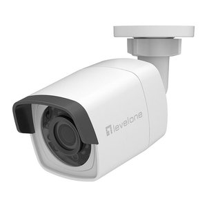 LevelOne IPCam Bullet Fix Out 4MP/H.265/IR/ 7W/PoE/IP67